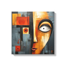 Abstrakter Kunstrahmen