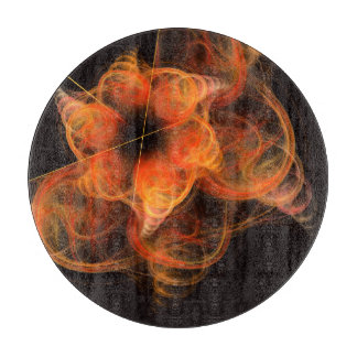 Abstrakter Kunstzirkel Schneidebrett