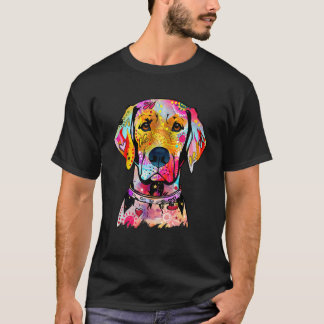 Abstrakter Labrador Retriever Portrait Labrador T-Shirt