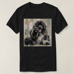 Abstrakter Landseer T-Shirt