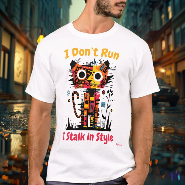 Abstrakter, lebendiger Tiger Graphic T - Shirt (Von Creator hochgeladen)