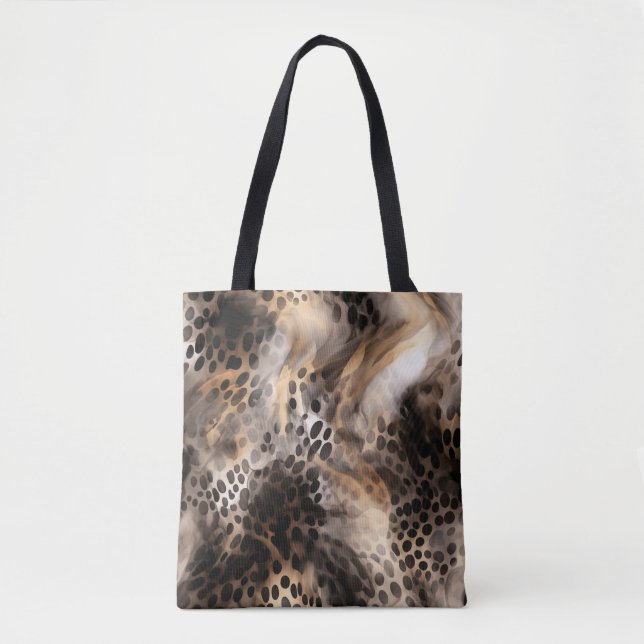 Abstrakter Leopard-Tierdruck (Vorderseite)