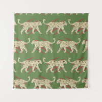 Abstrakter Leopardengeweih mit Animal Sk