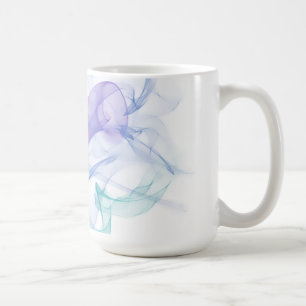 Abstrakter Lila Haze Kaffeetasse