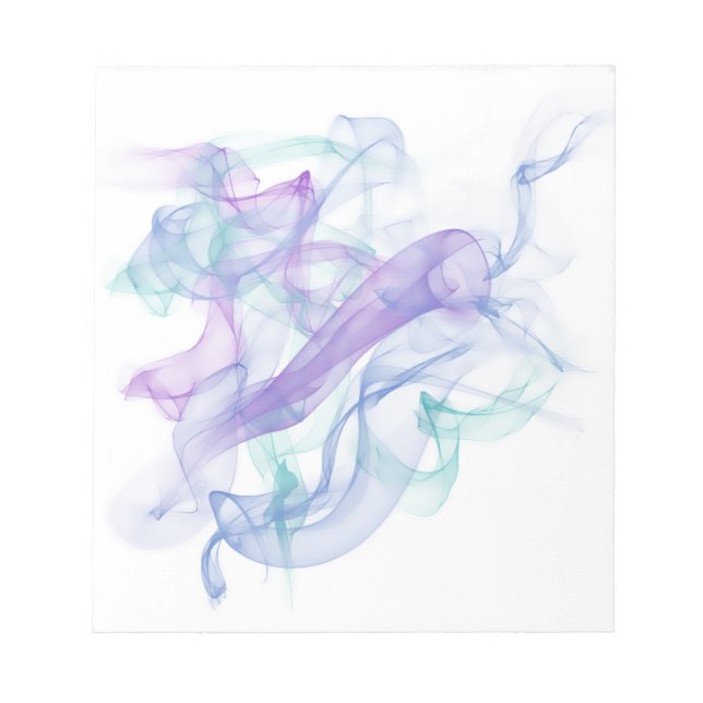 Abstrakter Lila Haze Notizblock (Vorderseite)