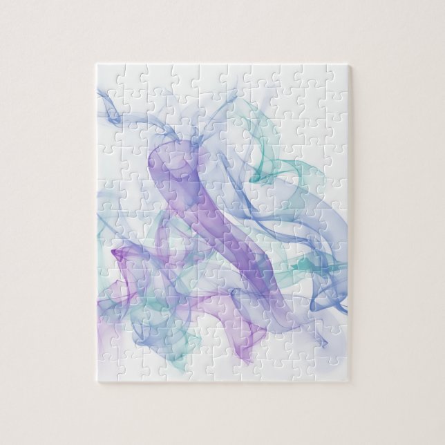 Abstrakter Lila Haze Puzzle (Vertikal)