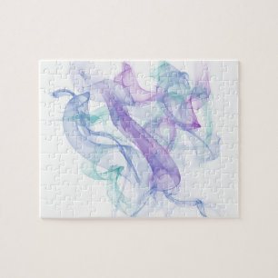 Abstrakter Lila Haze Puzzle