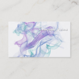 Abstrakter Lila Haze Visitenkarte