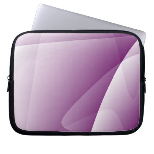 Abstrakter Lila Neoprenschlauch Laptopschutzhülle