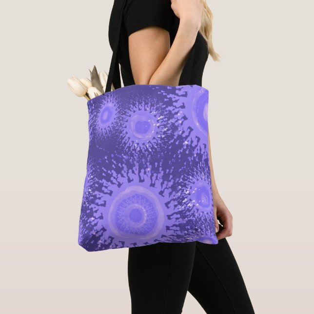 Abstrakter Lila Splash (Von Nahem)
