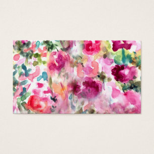 Abstrakter lila Watercolor-Blumenhintergrund