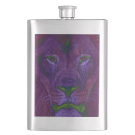 Abstrakter Lion Classic Flask Flachmann