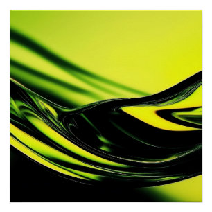 Abstrakter liquider Hintergrund Poster