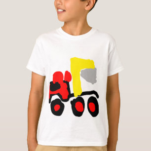abstrakter LKW T-Shirt