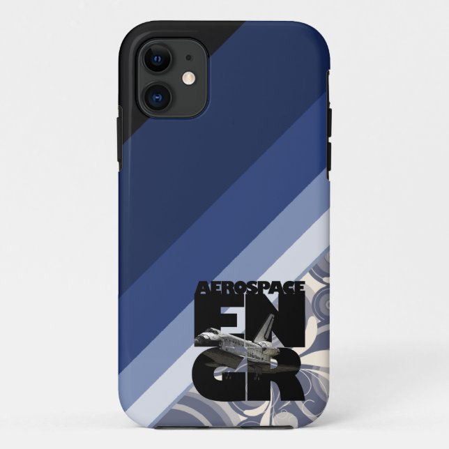 Abstrakter Luftfahrttechnik iPhone Fall Case-Mate iPhone Hülle (Rückseite)