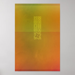 Abstrakter Magnetismus 02 Poster