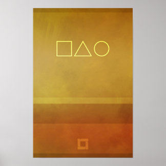 Abstrakter Magnetismus 05 - Mod -01 Poster