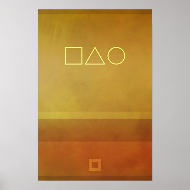 Abstrakter Magnetismus 05 - Mod -01 Poster (Vorne)