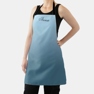 Abstrakter marineblau reiner Trend modern Schürze