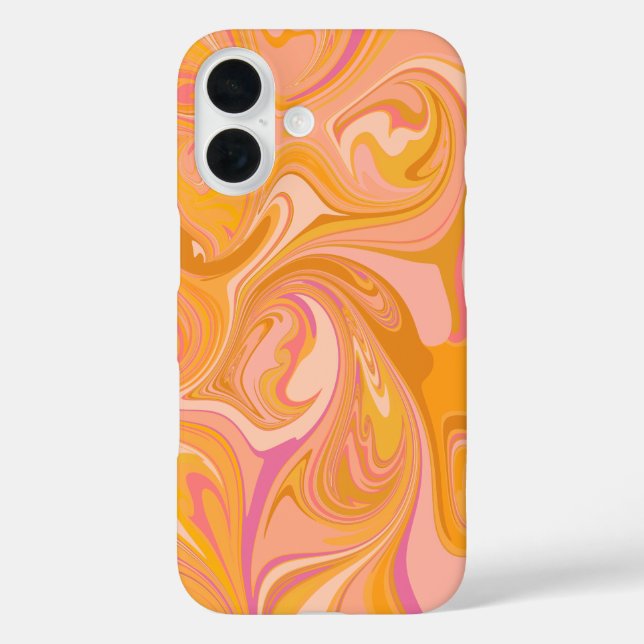Abstrakter Marmor Swirl Case-Mate iPhone Hülle (Rückseite)