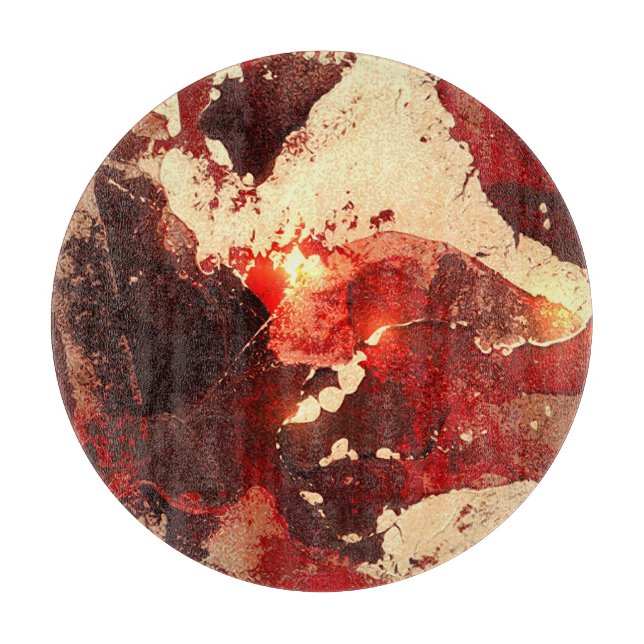 Abstrakter Marmorboden. Schneidebrett (Vorderseite)