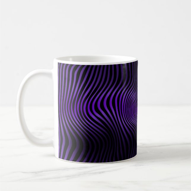 Abstrakter Marmortexturhintergrund mit hellen Lini Kaffeetasse (Links)
