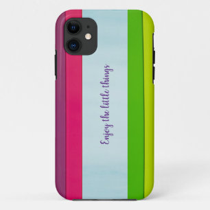 Abstrakter, mehrfarbiger gestreifter IPhone-Fall Case-Mate iPhone Hülle