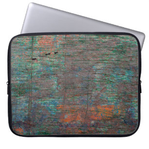 Abstrakter mehrfarbiger Grunge-Hintergrund mit abs Laptopschutzhülle
