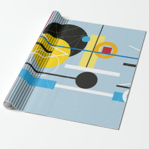 Abstrakter mehrfarbiger Hintergrund des geometrisc Geschenkpapier