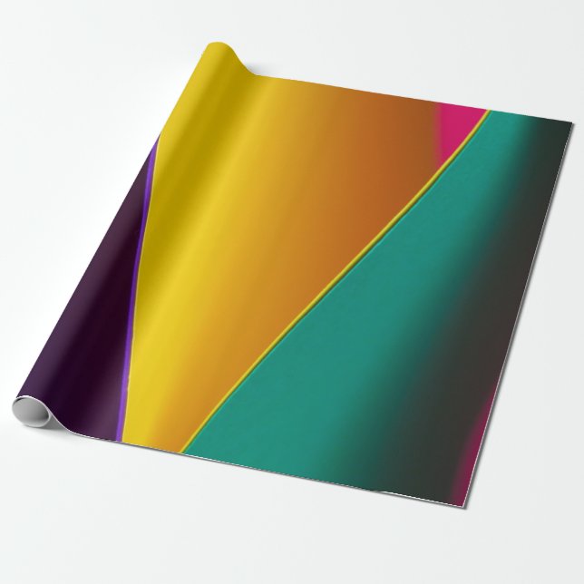Abstrakter mehrfarbiger Hintergrund Geschenkpapier (Ungerollt)