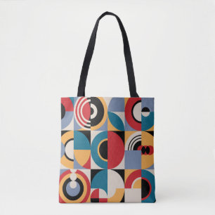 Abstrakter Memphis-Stil: Geometrischer Vintage-Sti