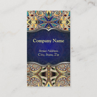 Abstrakter mit Blumenhintergrund der Visitenkarte