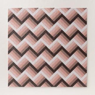 Abstrakter, moderner 3D-Streifen Nahtlos Puzzle