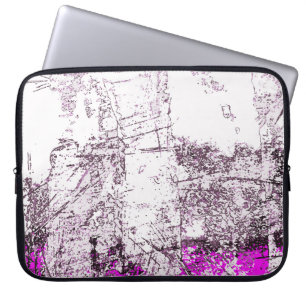 Abstrakter moderner Malerei-Hintergrund. Illustrat Laptopschutzhülle