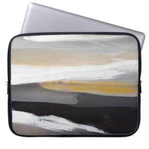 Abstrakter moderner Malhintergrund. Moderne Kunst Laptopschutzhülle