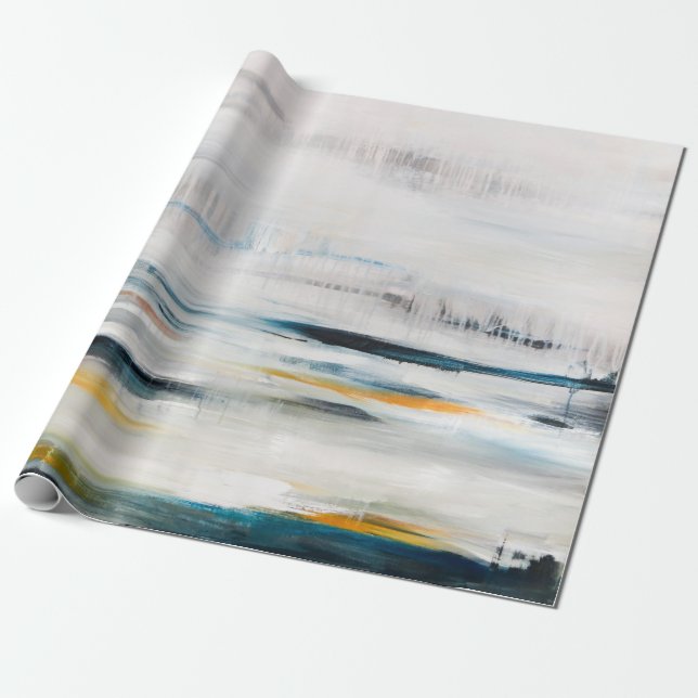 Abstrakter moderner Malhintergrund. zeitgemäß  Geschenkpapier (Ungerollt)