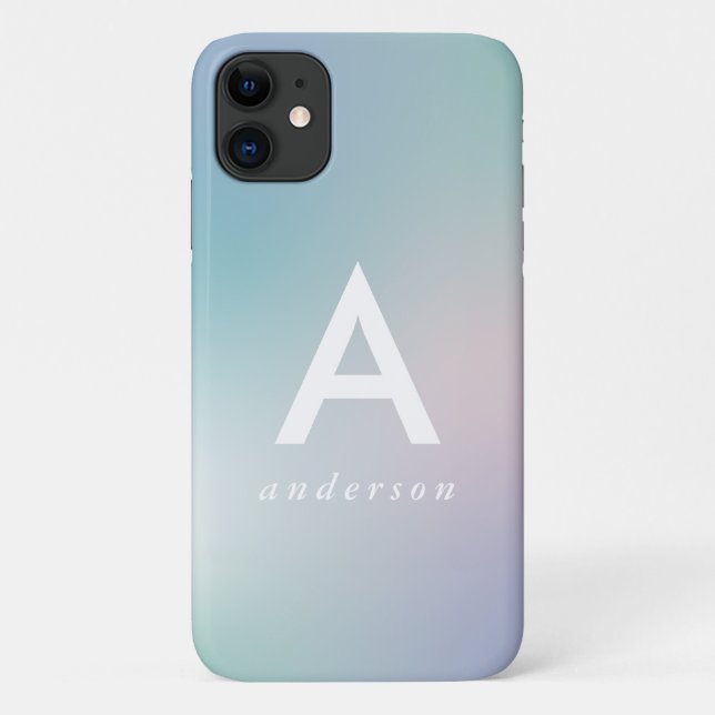 Abstrakter moderner Regenbogenverlauf Case-Mate iPhone Hülle (Rückseite)