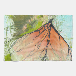 Abstrakter Monarch Butterfly - Poster Geschirrtuch