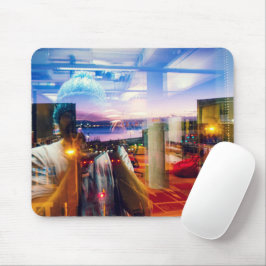 Abstrakter Morgenfotograf Mousepad
