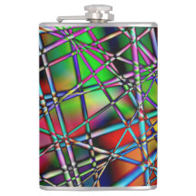 Abstrakter Multycolor-Flasche