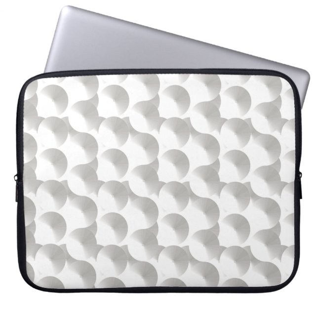 Abstrakter nahtloser 3D-Diahintergrund.abstr Laptopschutzhülle (Vorderseite)