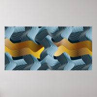 Abstrakter nahtloser Schmuck mit Wellen