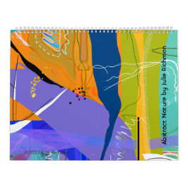 Abstrakter Naturkalender Kalender