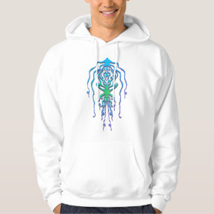 Abstrakter Octopus Tribal Tintenfisch Tattoo Desig Hoodie
