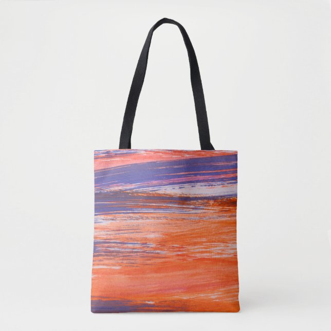 Abstrakter orangefarbener und blauer Hintergrund a (Vorderseite)