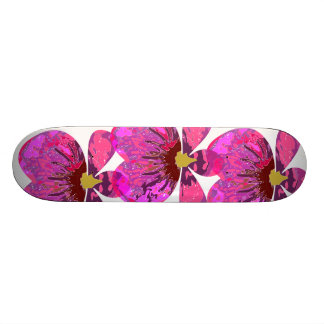 Abstrakter OrchideeSkateboard Skateboard