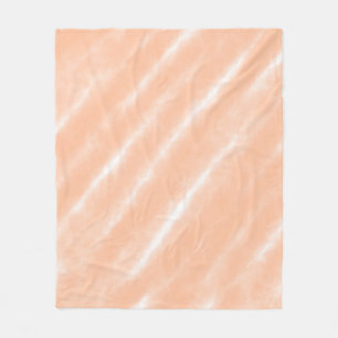 Abstrakter Pfirsichflaum Wasserfarbe Modern Minima Fleecedecke