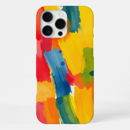 Abstrakter Pinsel iPhone 16 Pro Max Hülle