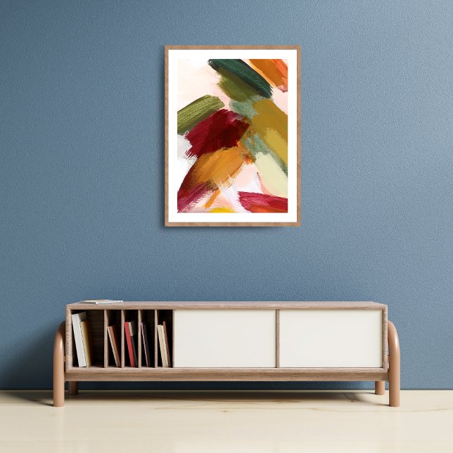 Abstrakter Pinselstrich Poster (Von Creator hochgeladen)