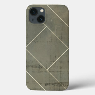 Abstrakter Plan mit geometrischen Formen iPhone 13 Hülle